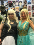 Khaleesi Daenerys Targaryen Cosplay Gown Season 2 Qarth Costume GOT Game of Thrones