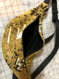 Mudcloth Hip Bag in Tan Print