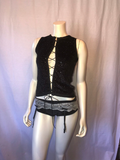 Rocky Horror Picture Show Cosplay Costumes of Magenta and Dr Frank-n-furter