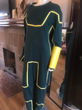 Kids Kick Ass and Hit Girl Superhero Cosplay Costumes