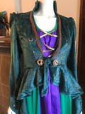 Hocus Pocus Sanderson Sisters Cosplay Witch Costumes