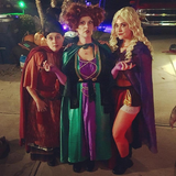 Kids Hocus Pocus Sanderson Sisters Cosplay Witch Costumes
