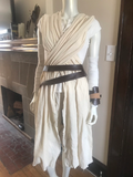 Rey Cosplay Force Awakens Star Wars Costume for Adults or Kids, Custom Made