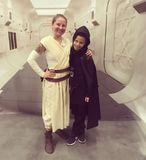 Rey Cosplay Force Awakens Star Wars Costume for Adults or Kids, Custom Made