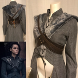 Missandei Game of Thrones Season 8 Costume Cosplay Cloak and Shoulder Harness