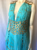 Khaleesi Daenerys Targaryen Cosplay Gown Season 2 Qarth Costume GOT Game of Thrones