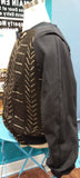 African Mud Cloth Reversible Unisex Bomber Jacket