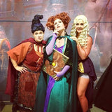 Hocus Pocus Sanderson Sisters Cosplay Witch Costumes