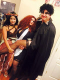 Rocky Horror Picture Show Cosplay Costumes of Magenta and Dr Frank-n-furter