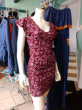 Geek Chic Star Wars Knit Dress with Flutter Sleeves and Fitted Shape