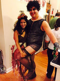 Rocky Horror Picture Show Cosplay Costumes of Magenta and Dr Frank-n-furter