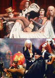 Rocky Horror Picture Show Cosplay Costumes of Magenta and Dr Frank-n-furter
