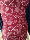 Geek Chic Star Wars Knit Dress with Flutter Sleeves and Fitted Shape