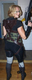Resident Evil Alice Cosplay Corset and Gun Holsters Costume
