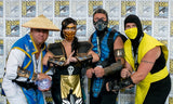 Mortal Kombat Scorpion and Raiden Cosplay Costumes