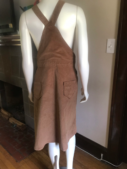 brown corduroy overall dress Wendy Torrance Corduroy Jumper Overall from The Shining – Tidal Cool