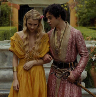 Myrcella Baratheon and Trystane Martell Cosplay Costumes from Game of Thrones GOT