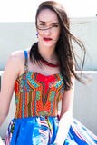 Dashiki Hi-Lo Dress