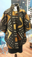 African Mudcloth Cape