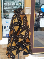 African Mudcloth Cape