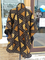 African Mudcloth Cape