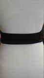 Reversible Mudcloth and Denim Obi Belt