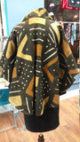 African Mudcloth Cape