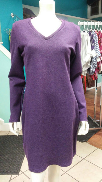 Heavy Knit Long Sleeve Dress