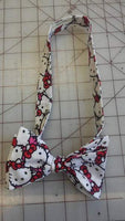 Hello Kitty Neckties in bow tie, skinny tie, and standard tie styles, kids or adult sizes