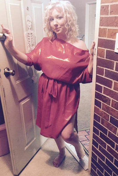 ghostbusters red dress Womens Adult Ghostbusters Zuul Costume XL Black/Orange FUN Costumes