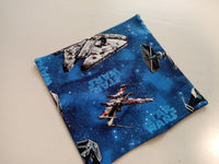 Space X Wing Fighter Star Wars Neckties in bow tie, skinny tie, and standard tie styles, kids or adult sizes