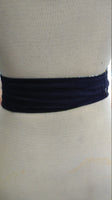 Reversible Obi Belt in African Wax Block Cotton