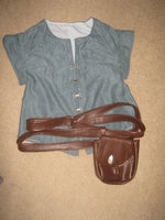 Cosplay Hip Pouch and Tangled Shirt