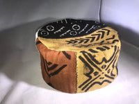 African Mudcloth Kufi Hat in Choice of Prints