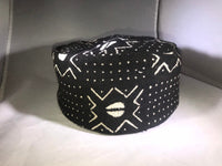 African Mudcloth Kufi Hat in Choice of Prints