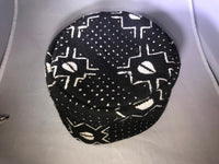 African Mudcloth Kufi Hat in Choice of Prints