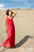 Layered Red Dress