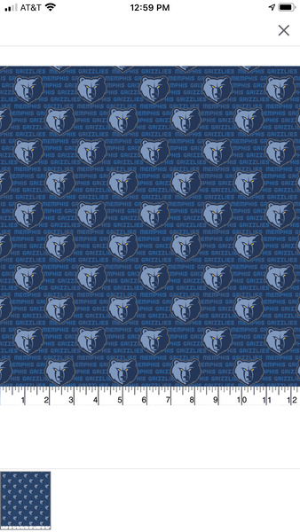 Memphis Grizzlies NBA Neckties in bow tie, skinny tie, and standard tie styles, kids or adult sizes