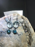 Turquoise Drop Earrings with Stainless Steel Ear wires